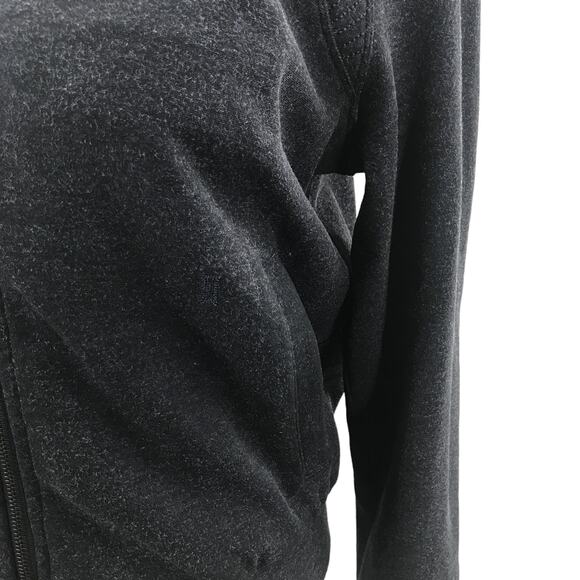 Kit & Ace Blue Jordan Cashmere Blend Bomber Jacket - Picture 5 of 12